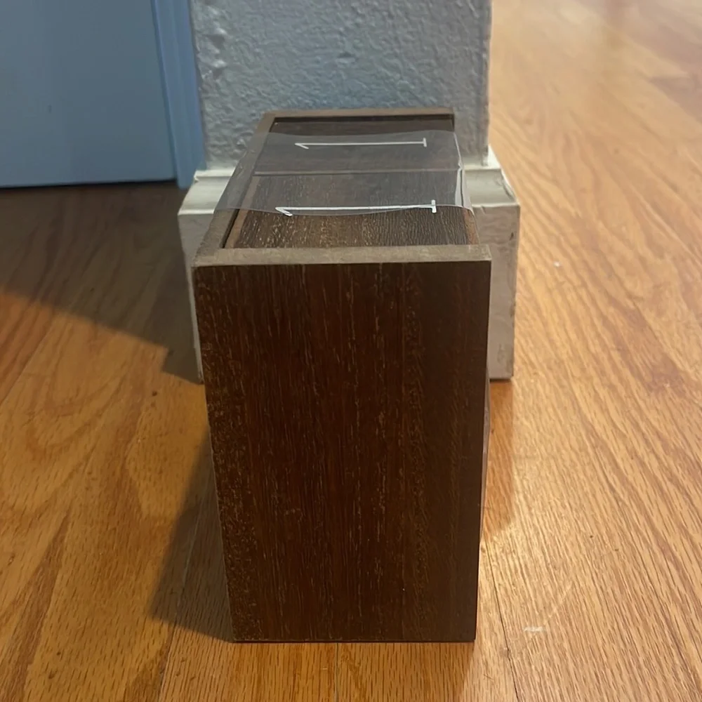 Rae Dunn Desk Wooden Block Calendar NWT